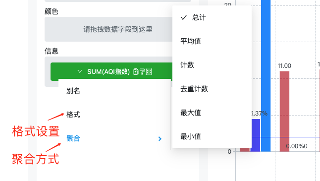 数字类型信息设置界面